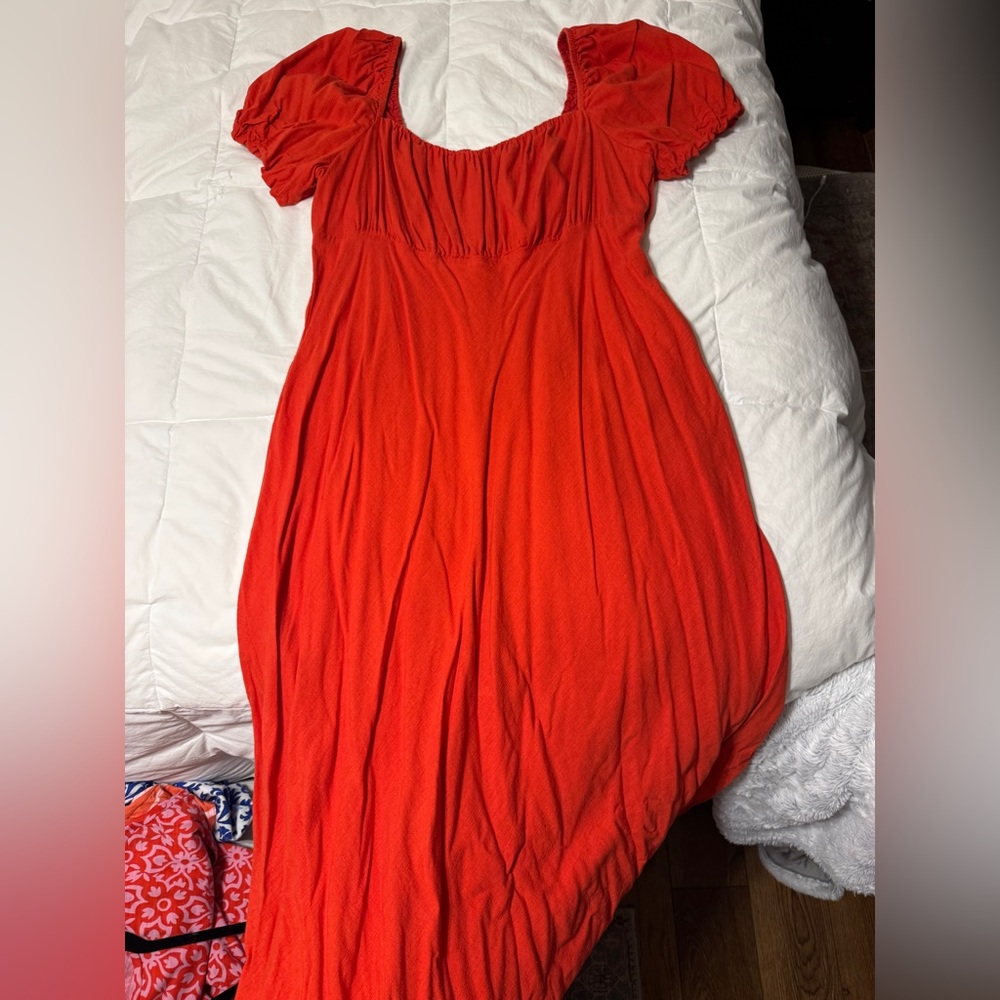 Boden Linen A-line Dress 16-18
